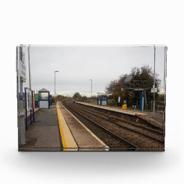 Bloque Para Fotos Estación de Ferrocarril de Whitley Bridge