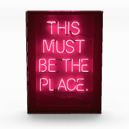 Bloque Para Fotos 'Este debe ser el lugar'