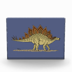 Bloque Para Fotos Estegosaurio de Dinosaurio Jurásico