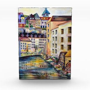 Bloque Para Fotos Estocolmo Gamla Stan - Casco Antiguo