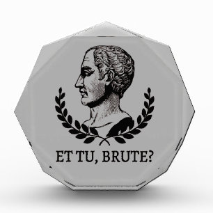 Bloque Para Fotos ¿Et Tu, Brute? Cita César V de Julius de Shakespea