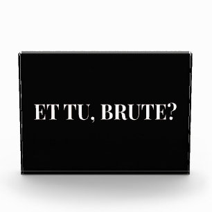 Bloque Para Fotos ¿Et Tu, Brute? Julio César III de Shakespeare