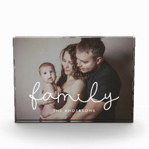 Bloque Para Fotos Familia de la familia de la escritura titánica