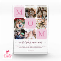 Familia de la Mejor Mamá del Mundo Personalizada