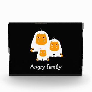 Bloque Para Fotos Familia furiosa Monos diseñan T-Shirt Bath Mat
