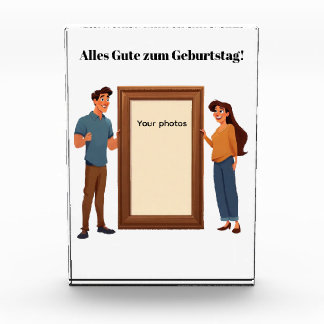 Bloque Para Fotos Familienrahmen - Mamá y papá dein Bild