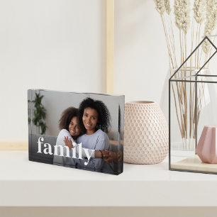 Bloque Para Fotos Family Overlay Horizontal