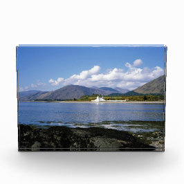 Bloque Para Fotos Faro Corran Loch Linnhe Scotland