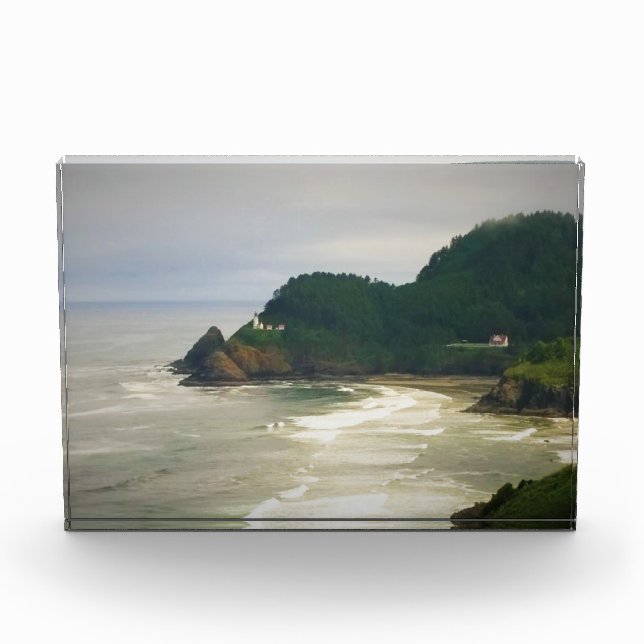 Bloque Para Fotos Faro Heceta Head, O (Anverso)
