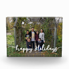 Bloque Para Fotos Felices Fiestas Guión Moda Navidades de fotografía