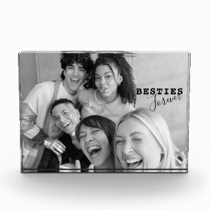 Bloque Para Fotos Feliz Día de la Amistad MONOCRÓMICA BESTIS PARA SI