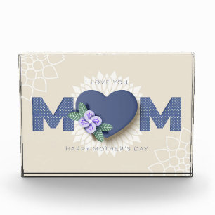 Bloque Para Fotos Feliz Día de la Madre