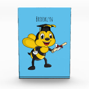 Bloque Para Fotos Feliz graduación de abejas personalizados