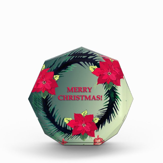 Bloque Para Fotos Feliz Navidad (Anverso)