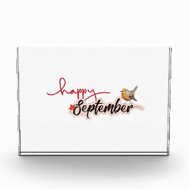 Bloque Para Fotos Feliz septiembre