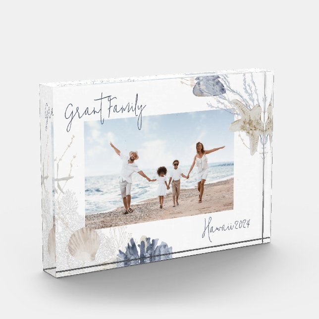 Bloque Para Fotos Festividad costera de Mele Kalikimaka (Izquierda)