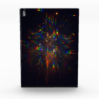 Bloque Para Fotos Fireworks through 3D Glasses 2