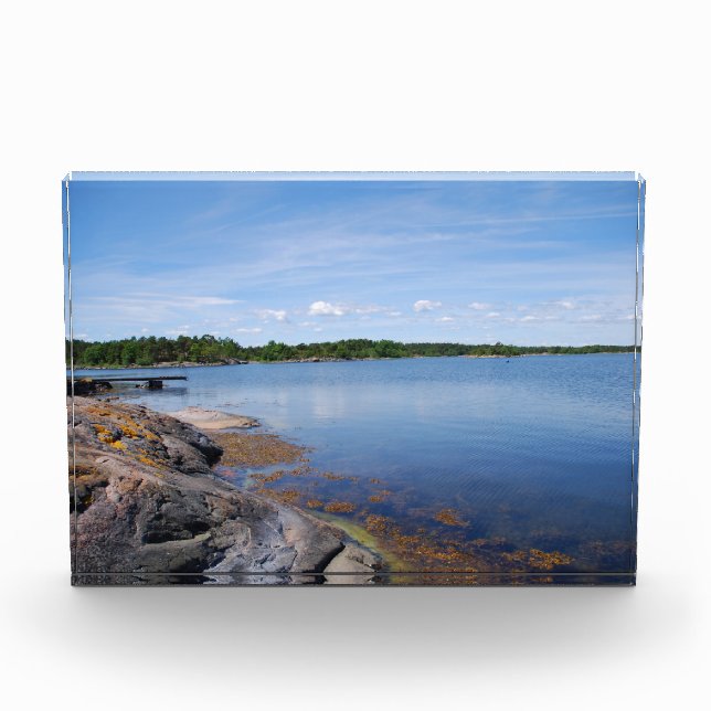 Bloque Para Fotos Fjord sueco (Anverso)