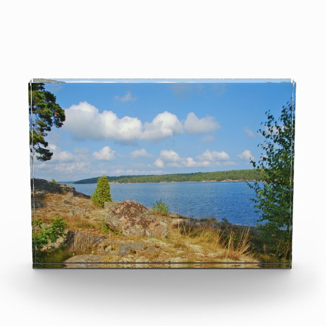 Bloque Para Fotos Fjord sueco (Anverso)