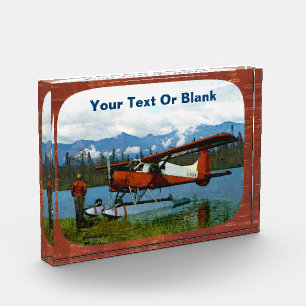 Bloque Para Fotos Floatplane De Havilland Beaver - Canadá
