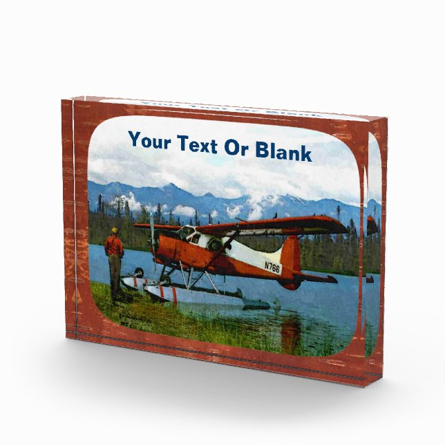 Bloque Para Fotos Floatplane De Havilland Beaver - EE. UU. (Derecha)