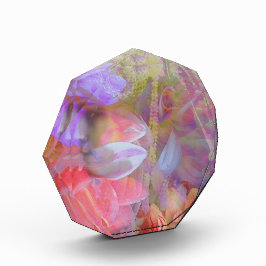 Bloque Para Fotos Flor Hada Doble Exposición Fantasía Arte