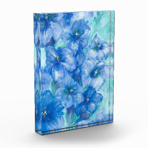 Bloque Para Fotos Flor silvestre de la montaña Gentiana azul