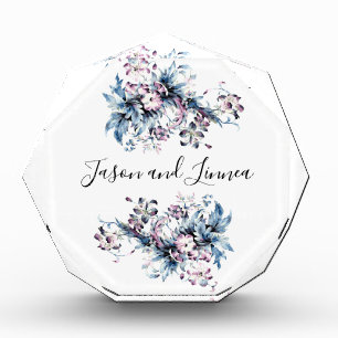 Bloque Para Fotos Flores victorianas elegantes románticas adoradas