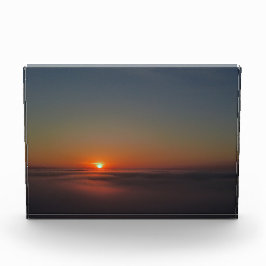 Bloque Para Fotos Foggy Otherworldrise Sunrise