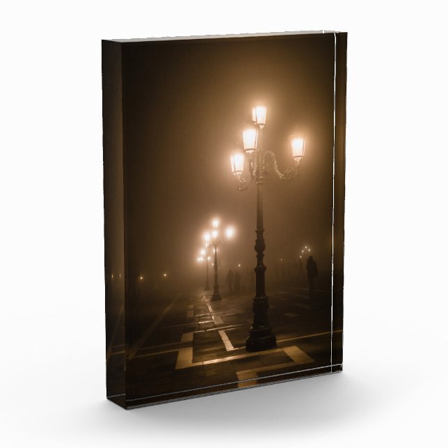 Bloque Para Fotos Foggy Piazza San Marco, Venecia (Izquierda)