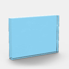 Bloque Para Fotos Fondo azul claro sólido de color uniforme