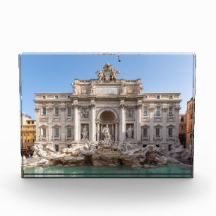 Bloque Para Fotos Fontana de Trevi a primera hora de la mañana - Rom