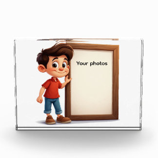 Bloque Para Fotos Fotoframe-Design mit Jungen - Heb deinen Moment ho