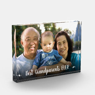 Bloque Para Fotos Fotografía de los mejores abuelos del mundo corazó