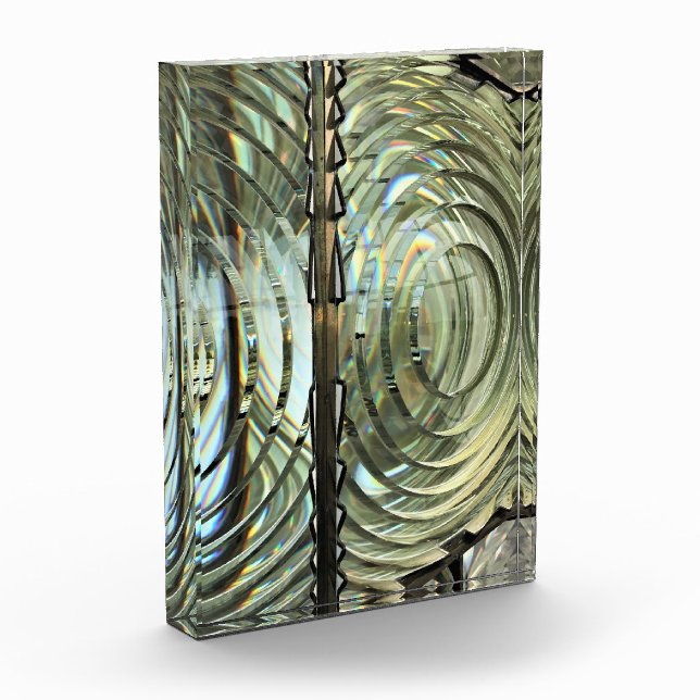 Bloque Para Fotos Frensel Lens, faro Cabo Blanco, costa de Oregón (Izquierda)