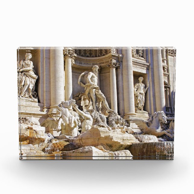 Bloque Para Fotos Fuente de Trevi (Anverso)