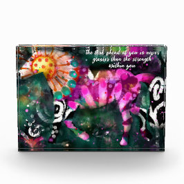 Bloque Para Fotos Fuerza Resumen Inspirador Horario Whimsical