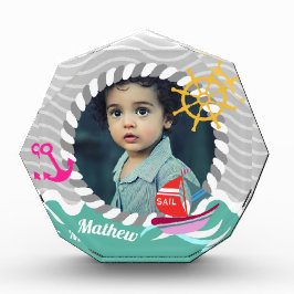 Bloque Para Fotos Fun Bots Photo Gray Aqua