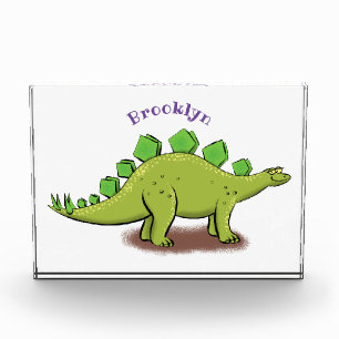 Bloque Para Fotos Funny stegosaurus dinosaur personalizado