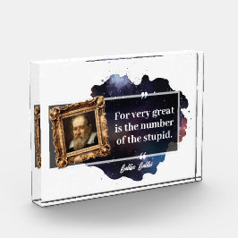 Bloque Para Fotos Galileo Galilei Gran número de estúpidos