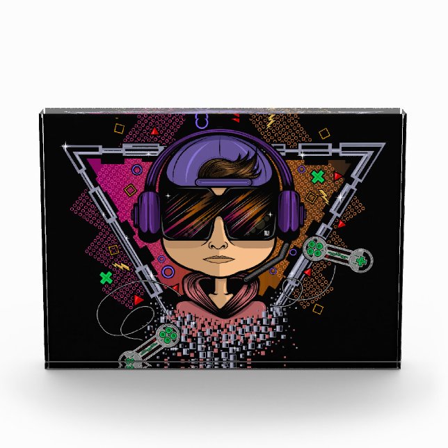 Bloque Para Fotos Gamer Boy (Anverso)