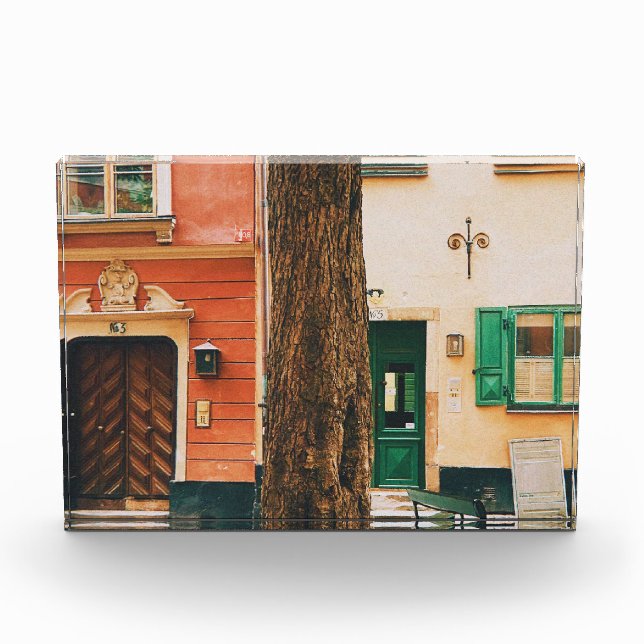 Bloque Para Fotos Gamla Stan, ciudad antigua de Estocolmo (Anverso)