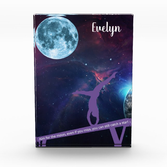 Bloque Para Fotos Gimnasia aspira a la luna (Anverso)