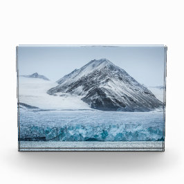 Bloque Para Fotos Glaciar Spitsbergen Svalbard
