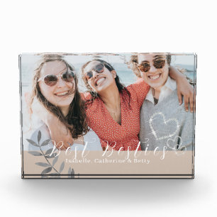 Bloque Para Fotos Glittering Hearts Besties Photo