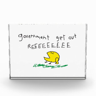 Bloque Para Fotos Gobierno fuera REE SNEKDERECHA Bandera de Gadsden