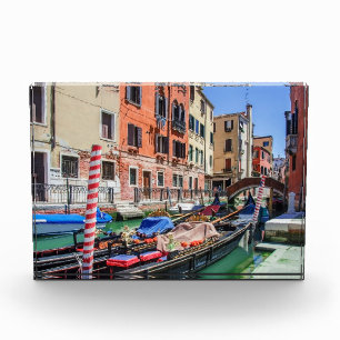 Bloque Para Fotos Góndola tradicional de Venecia