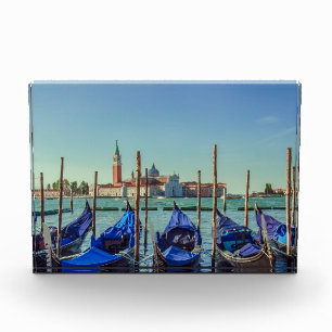 Bloque Para Fotos Góndolas en Venecia, Italia