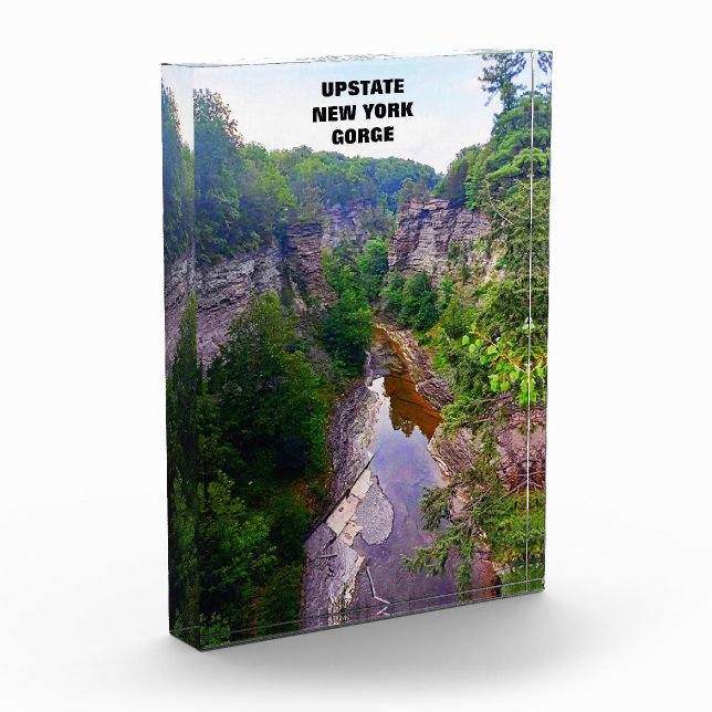 BLOQUE PARA FOTOS GORGE EN ITHACA NEW YORK (Izquierda)