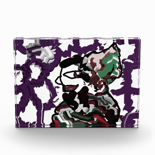 Bloque Para Fotos Gota de invierno masculina (Anverso)